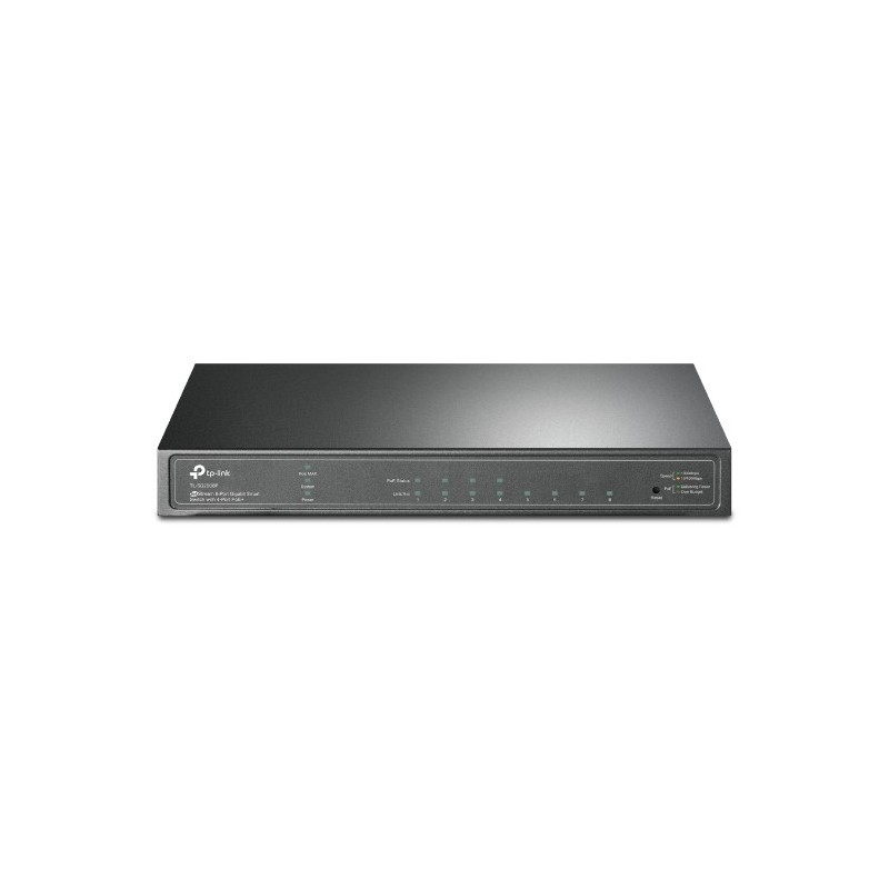 TP-LINK TL-SG2008P - Gestionado Gigabit Ethernet (10 100 1000) - PoE