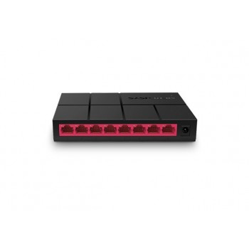 Mercusys MS108G switch No administrado Gigabit Ethernet (10 100 1000) Negro