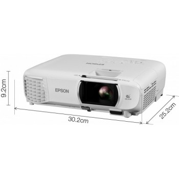 Epson EH-TW750  - 3400 lúmenes ANSI LCD 1080p (1920x1080) Proyector para escritorio Blanco V11H980040