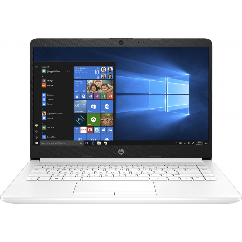 HP 14-dk0025ns Blanco - 14" - AMD A4-Series - 4GB - 256GB SSD - Wi-Fi 4 - W10 Home 9HC18EAABE?TIC