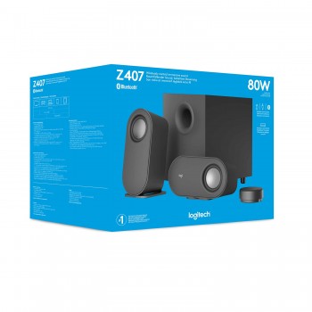 Logitech Z407 Antracita -  40W  980-001348