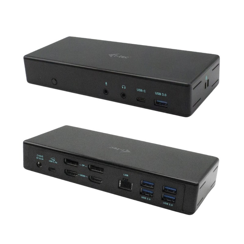 i-tec USB-C Quattro Display Docking Station - 85 W C31QUATTRODOCKPD