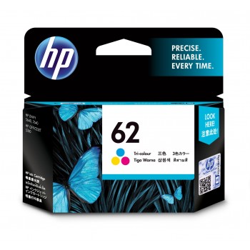 HP 62 Original Cian, Magenta, Amarillo C2P06AEUUS