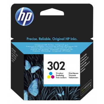 HP 302 Original Cian, Magenta, Amarillo F6U65AEABE