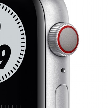 Apple Watch Nike Series 6 GPS + Cellular 44mm Color Aluminio Plata con Correa Nike deportiva Platino M09W3TY A