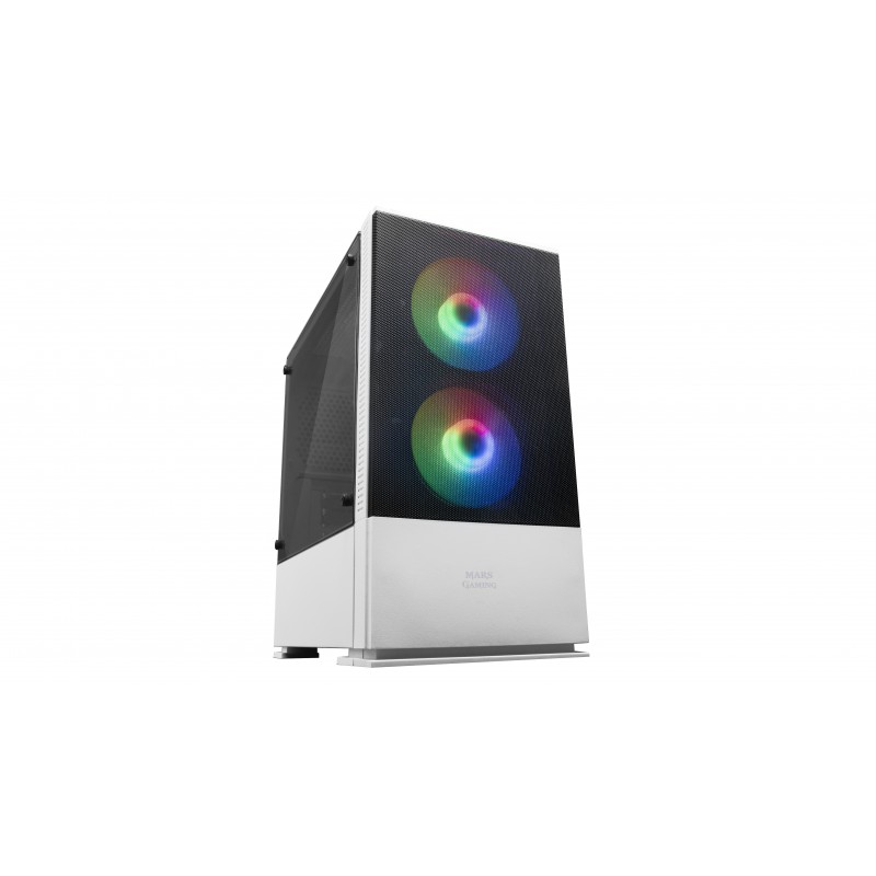 Mars Gaming MCZ Mini Tower Blanco MCZW
