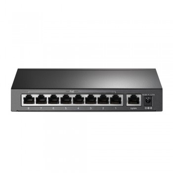 TP-LINK TL-SF1009P - No administrado Fast Ethernet (10 100) Negro - PoE