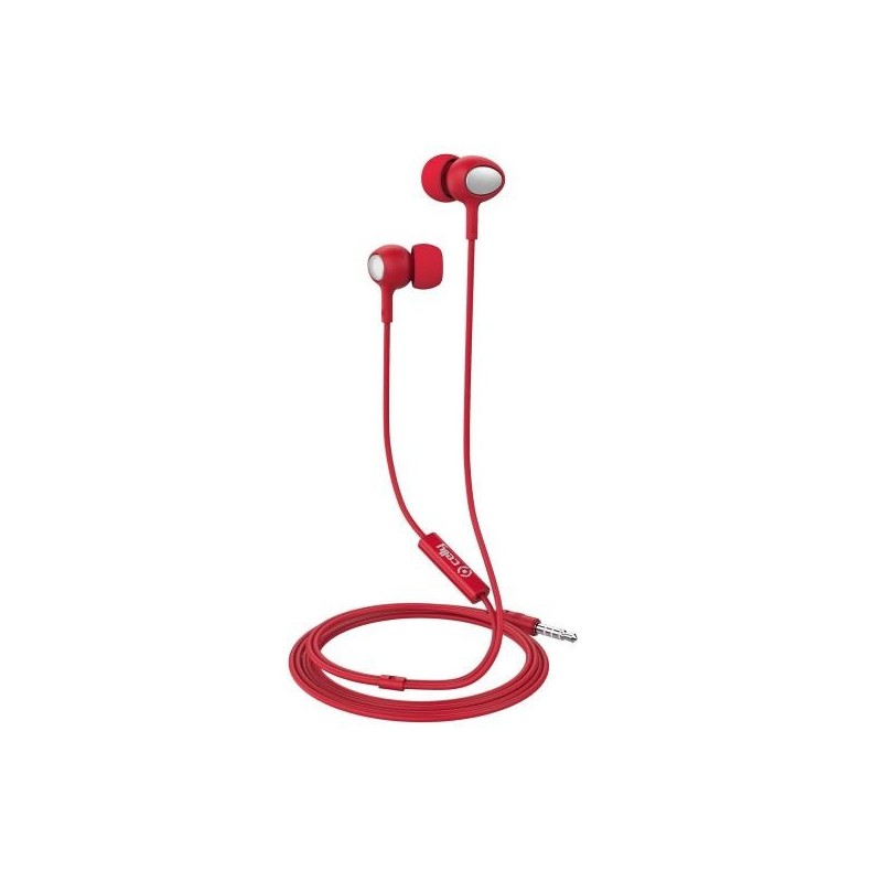 CELLY AURICULAR STEREO C MICRO UP500 ROJO UP500RD