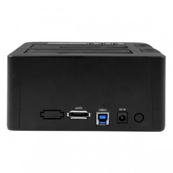 StarTech.com Base USB 3.0 y eSATA Copiadora de Unidades de Disco SATA 6Gbps de 2,5 y 3,5 Pulgadas -  SDOCK2U33RE