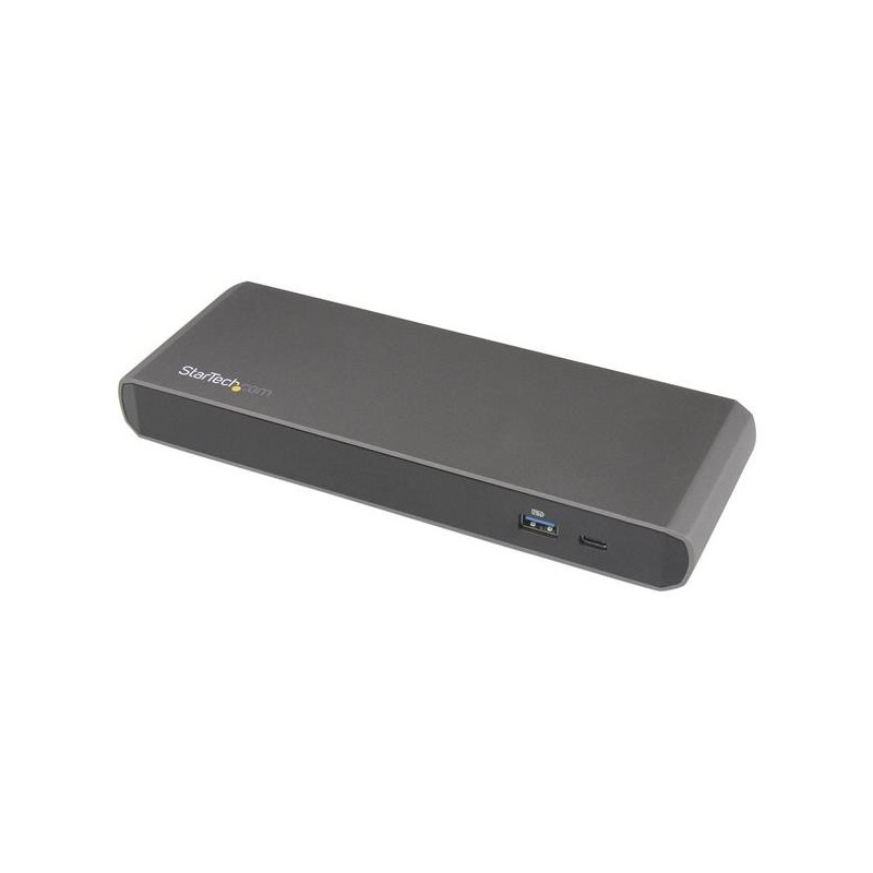StarTech.com Docking Station Thunderbolt 3 con Vídeo Doble de 4K para Portátiles - Replicador de Pue TB3DK2DPWUE