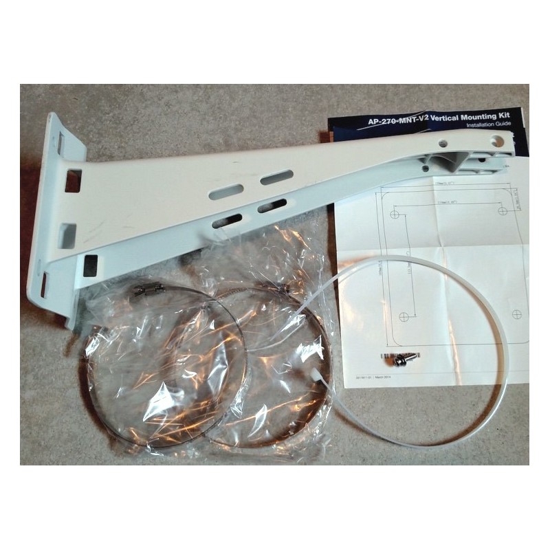 Aruba, a Hewlett Packard Enterprise company 270 Series Access Point Short Mount Kit, Blanco JW053A