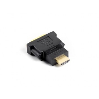 ADAPTADOR HDMI MACHO A DVI-D (24+1) HEMBRA LANBERG AD-0014-BK - SINGLE LINK