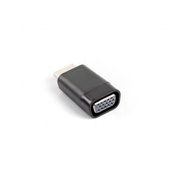 ADAPTADOR HDMI-A MACHO A VGA HEMBRA LANBERG AD-0016-BK - RESOLUCIÓN HASTA 1920X1080