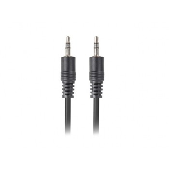 CABLE ESTÉREO LANBERG CA-MJMJ-10CC-0100-BK JACK 3.5MM MACHO A JACK 3.5MM MACHO - 10 METROS