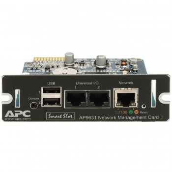 APC Network Management Card 2 with Environmental Monitoring - Adaptador de administración remota - E AP9631