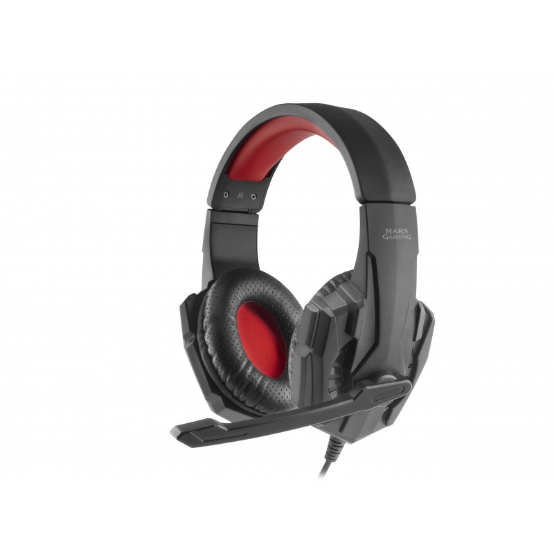 Mars Gaming MH020 - Negro, Rojo