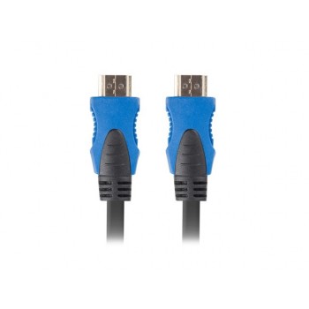 CABLE HDMI LANBERG CA-HDMI-20CU-0005-BK - CONECTORES MACHO MACHO CHAPADOS EN ORO - RESOLUCIÓN HASTA 