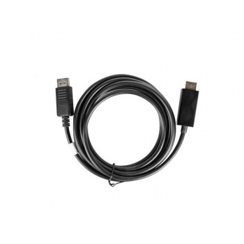 CABLE DISPLAYPORT MACHO A HDMI MACHO LANBERG CA-DPHD-10CC-0030-BK - MÁXIMA RESOLUCIÓN 1080P - 3 METR