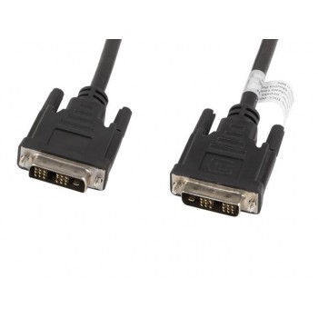 CABLE DVI-D (18+1) MACHO A DVI-D (18+1) MACHO LANBERG CA-DVIS-10CC-0018-BK - MÁXIMA RESOLUCIÓN 1440P