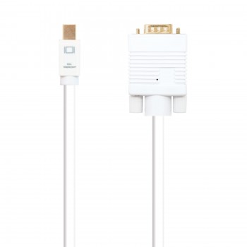 CABLE CONVERSOR MINI DP A VGA , MINI DP M-VGA M, 3M NANO BLANCO 10.15.4103