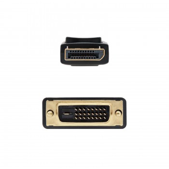CABLE CONVERSOR DISPLAYPORT A DVI , DP M-DVI M, 2M NANO 10.15.4502