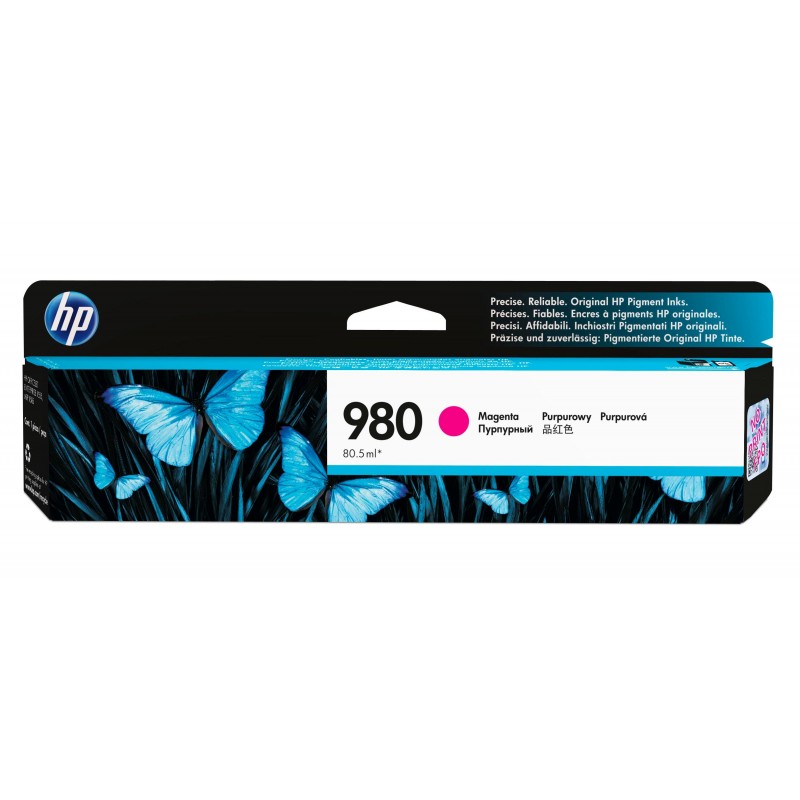 Cartucho de tinta Original HP 980 Magenta D8J08A