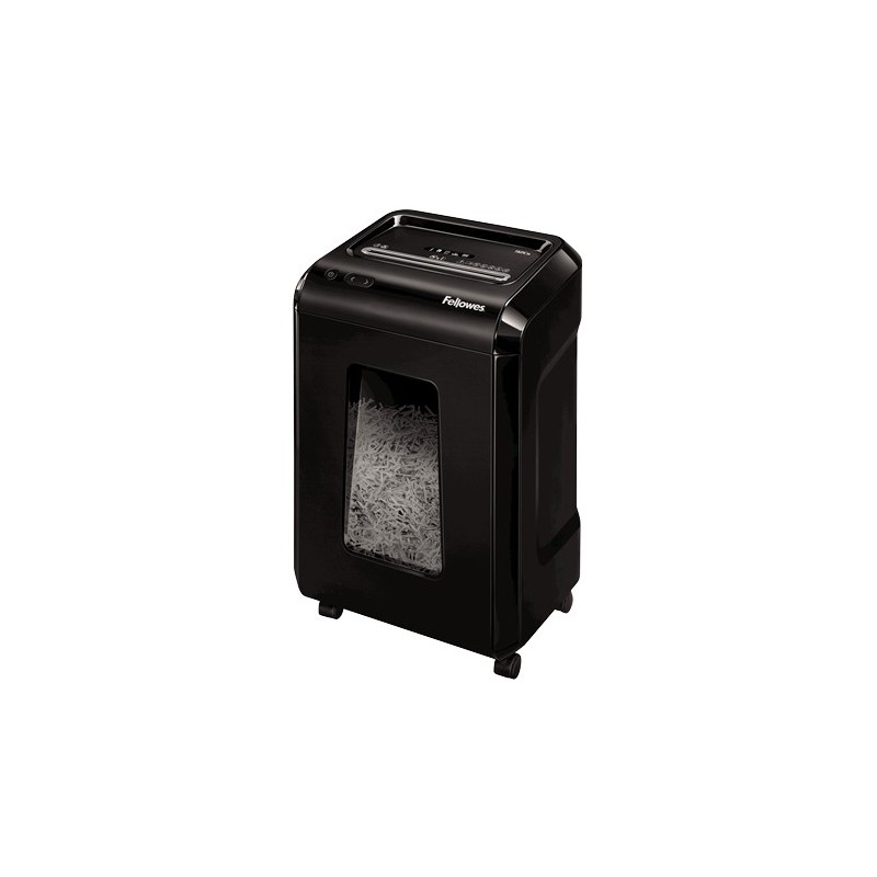 Fellowes Powershred 92Cs, Corte en tiras, 4 ? 38, 25 L, 4 rueda(s), 30 min, SafeSense 1719301