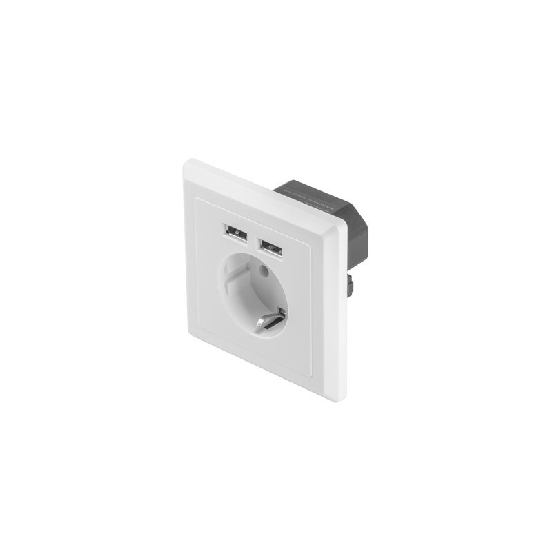 Lanberg AC-WS01-USB2-F, Socket 1366, Imperial, 1 cabezal(es)