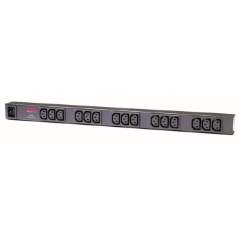 APC Basic Rack PDU AP9572, Básico, 0U, Vertical, Negro, 15 salidas AC, C13 acoplador