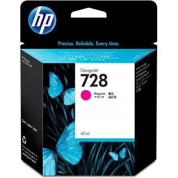 Cartucho original HP 728 Magenta EP-OR825BBEGWW