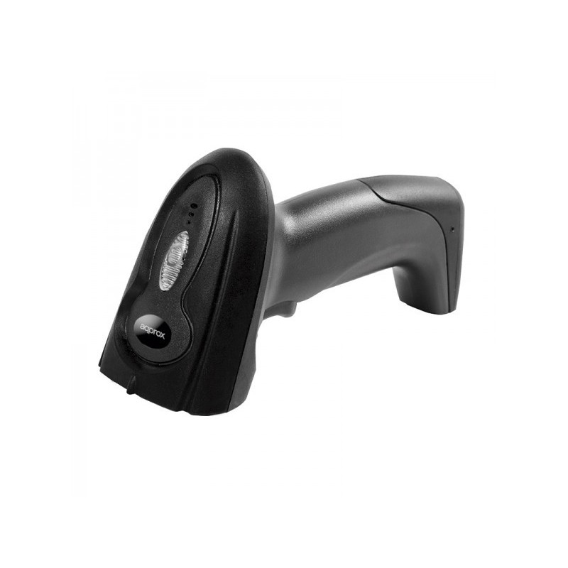 LECTOR CODIGO DE BARRAS APPROX APPLS00+ - LASER VISIBLE 650MM - INDICADORES LED Y ZUMBADOR - DISPARO