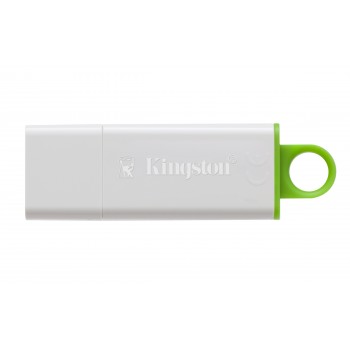 Kingston Technology DataTraveler G4, 128 GB, USB tipo A, 3.0 (3.1 Gen 1), Tapa, 10,31 g, Verde, Blan DTIG4 128GB