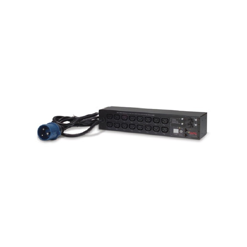 APC AP7922B, Regulado, Conmutado, 2U, Horizontal, Negro, 16 salidas AC, C13 acoplador