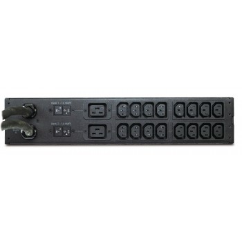 APC AP4424, Montaje en rack o Montaje en bastidor, 2U, Negro, 18 salidas AC, C13 acoplador, C19 acop