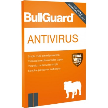 BullGuard Antivirus - Licencia de suscripción (1 año) - 1 PC - ESD - Win BAV1Y1PC