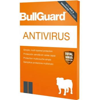 BullGuard Antivirus - Licencia de suscripción (1 año) - 1 PC - ESD - Win BAV1Y1PC