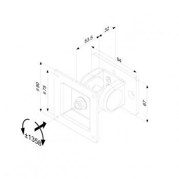 Toolbar Mount FPMA-DTB100 FPMA-DTB200 FPMA-DTBW100