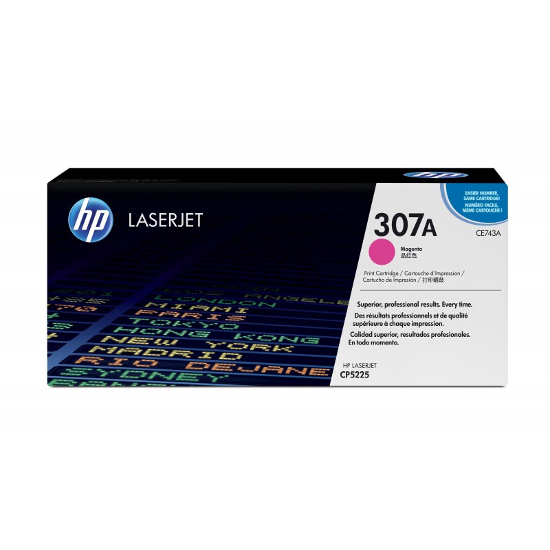 Toner Original HP 307A Magenta CE743A