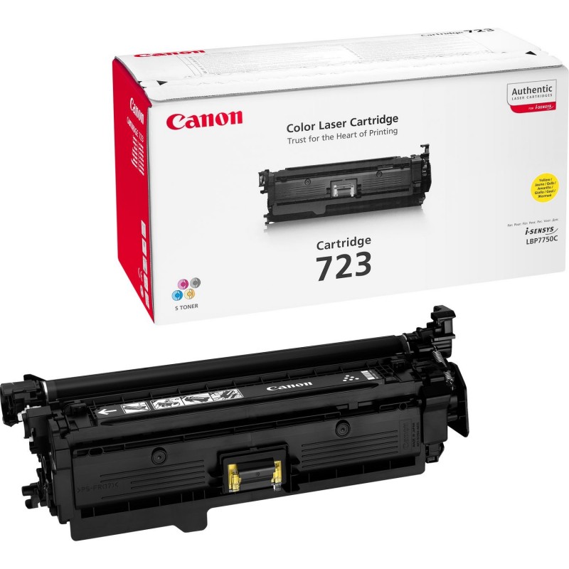 Canon 723 Y - Cartucho de tóner - 1 x amarillo - 8500 páginas 2641B002