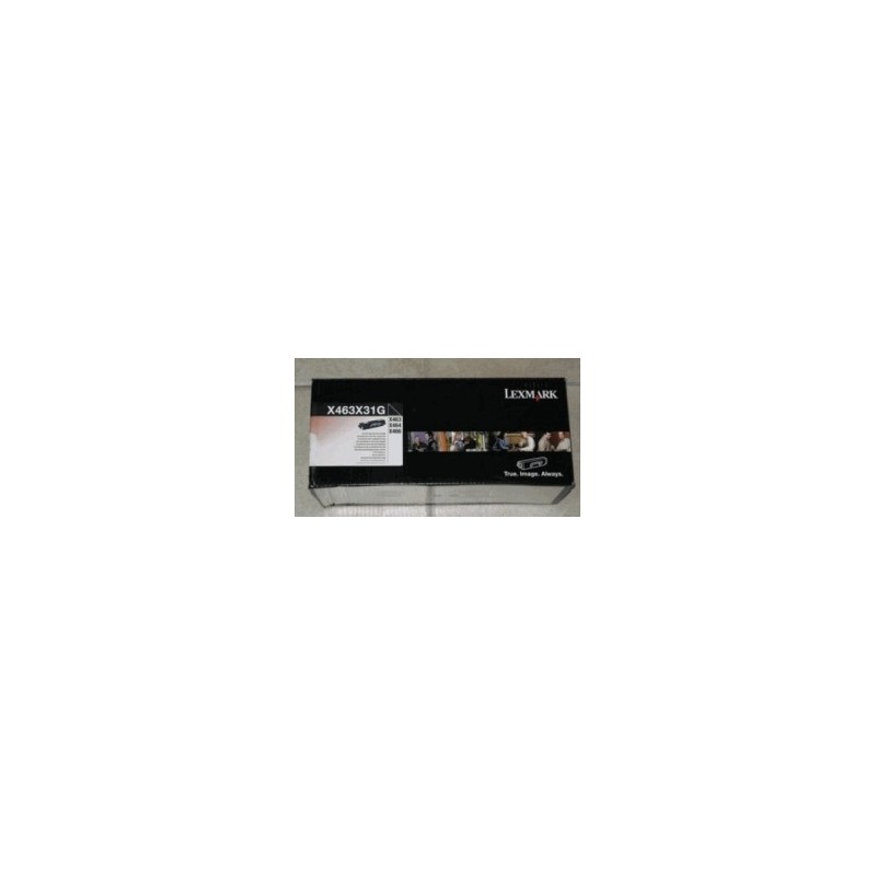 Lexmark - Cartucho de tóner - Rendimiento extra alto - 1 x negro - 15000 páginas X463X31G