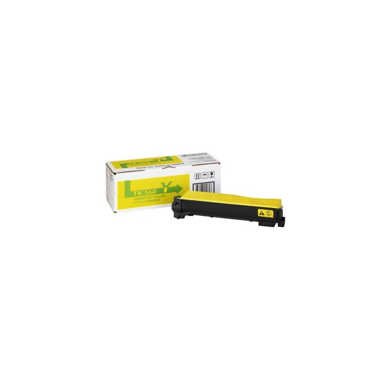 Kyocera TK 560Y - Amarillo - original - cartucho de tóner - para ECOSYS P6030cdn, P6030cdn KL3, FS-C 1T02HNAEU0