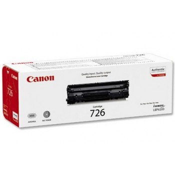 Canon CRG 726 - Cartucho de tóner - 1 x negro - 2100 páginas 3483B002