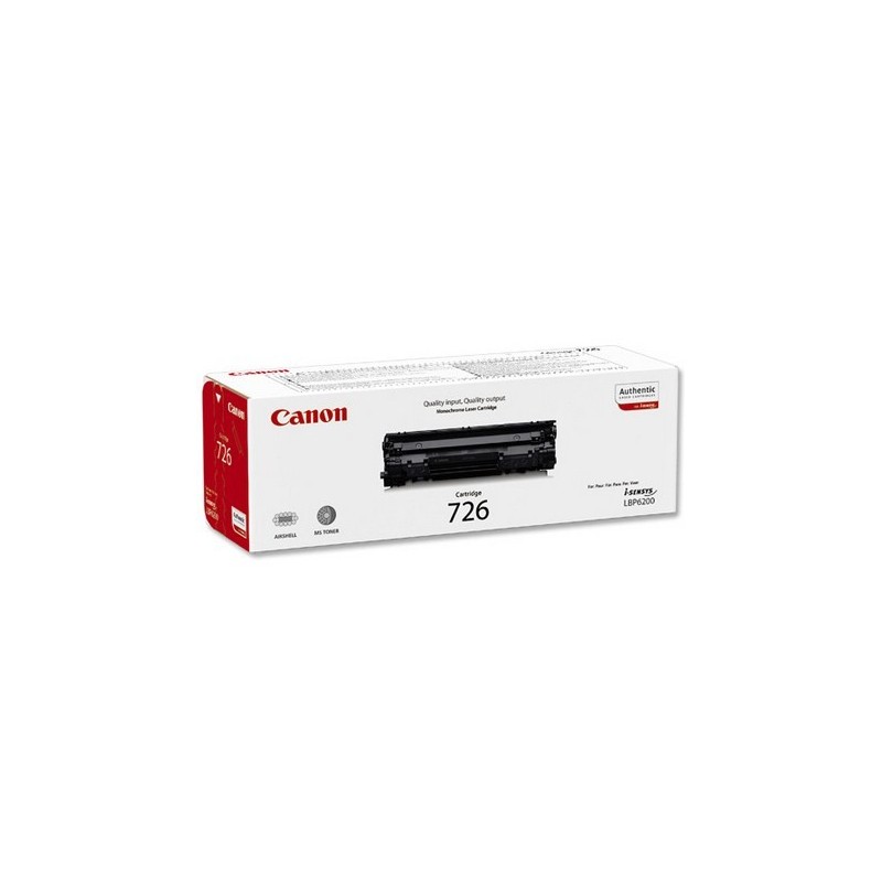 Canon CRG 726 - Cartucho de tóner - 1 x negro - 2100 páginas 3483B002