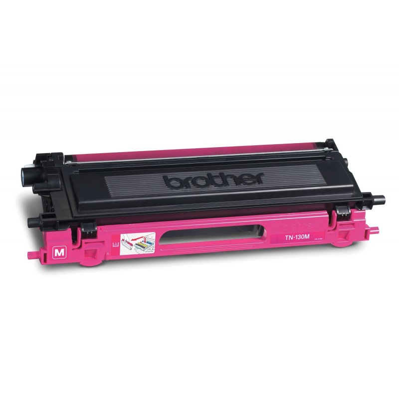Brother TN130M - Cartucho de tóner - 1 x magenta - 1500 páginas - para DCP 9040CN, 9045CDN, HL-4040C