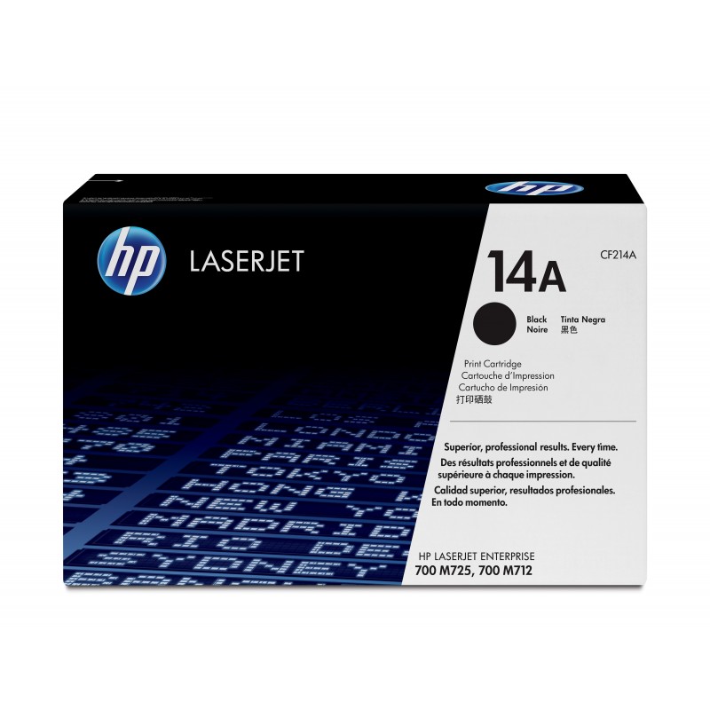 Toner Original HP 14A Negro  CF214A