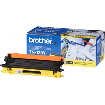 Brother TN130Y - Cartucho de tóner - 1 x amarillo 