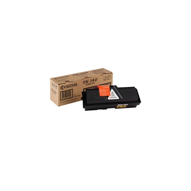 Kyocera TK 140 - Negro - original - cartucho de tóner - para FS-1100, 1100N, 1100TN KL3 1T02H50EUC