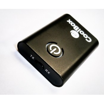 CoolBox COO-BTALINK, 3,5 mm, 15 m, Negro, 160 mAh, 5 V, 8 h