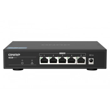 QNAP QSW-1105-5T switch No administrado Gigabit Ethernet (10 100 1000) Negro