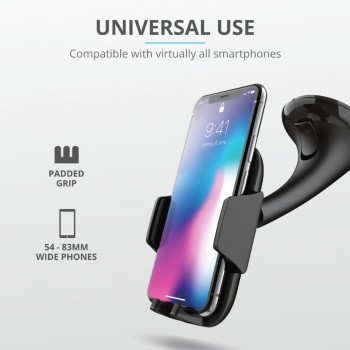 Trust 23600 soporte Teléfono móvil smartphone Negro Soporte pasivo 23600 TRU